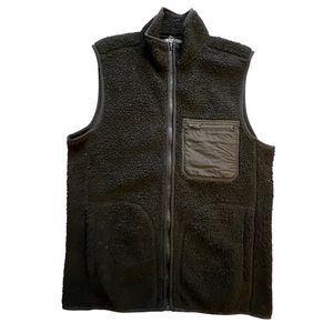 Sleeveless Sherpa Le31 black Vest